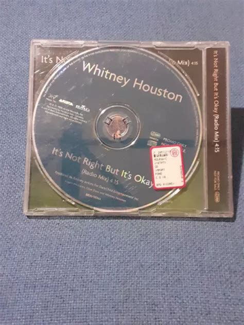 Whitney Houston It S Not Right But It S Okay Cd Singolo Eur