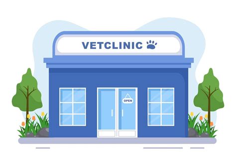 Veterinary Clinic Doctor Examining, Vaccination and Health care for Pets Like Dogs and Cats in ...