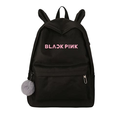 BlackPink Backpack With Bow | K-Fashion at Fashionchingu