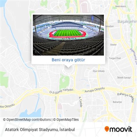 Atat Rk Olimpiyat Stadyumu Basaksehir Nerede Otob S Minib S Dolmu