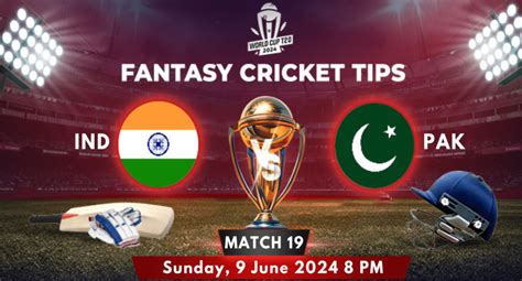 Ind Vs Pak Match 19 T20 World Cup 2024 Predictions Pitch Report