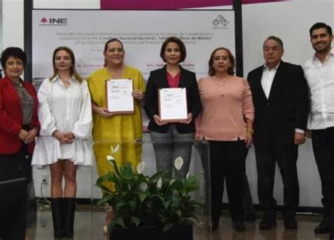 Firma INE con Talleres Gráficos de México convenio