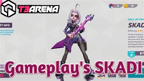 Gameplay Hero Skadi T Arena Mobile Youtube