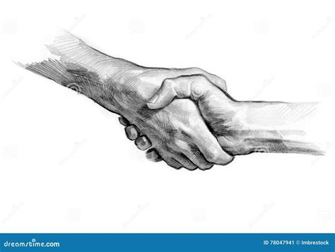 handshake stock illustration illustration  hand success