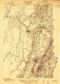 1914 Map Of St Albans VT High Res Pastmaps