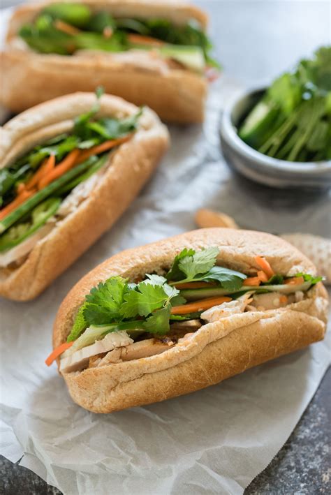 Easy Banh Mi Sandwiches