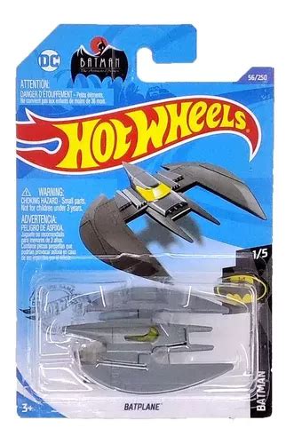 Hot Wheels Batplane Batman Batwing Gris 1 64 Cuotas sin interés