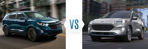 2021 Chevy Equinox Vs Ford Escape Burlington Chevrolet