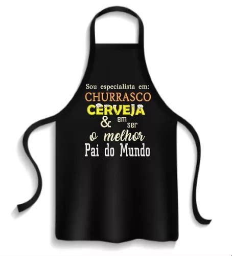 Presente Dia Dos Pais Avental Personalizado Churrasco