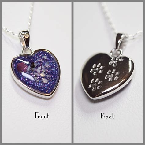 Commemorative Jewelry Crafted from Pet Cremation Ashes