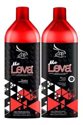 Zap Me Leva Progressiva Kit 2x1l Nova Embalagem Parcelamento Sem Juros