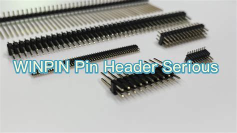 Press Fit Connector Pin Header 254 2 54mm Pitch 10 Pin Pcba Connectors