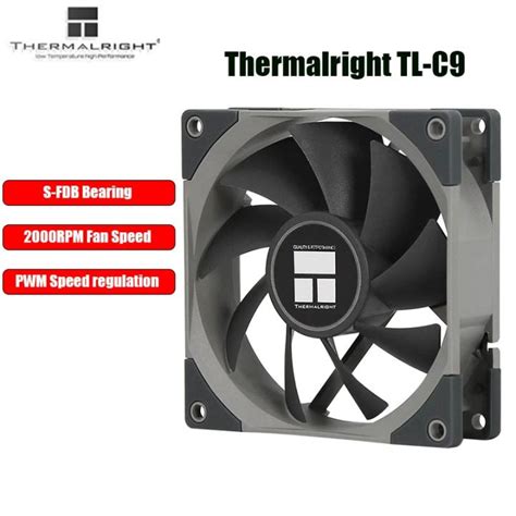 Thermalright Tl C Mm Computer Case Cooling Fan Cm Thin Silent