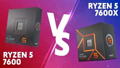 Amd ryzen 5 7600 vs 7600x which one I should get? : r/pcmasterrace