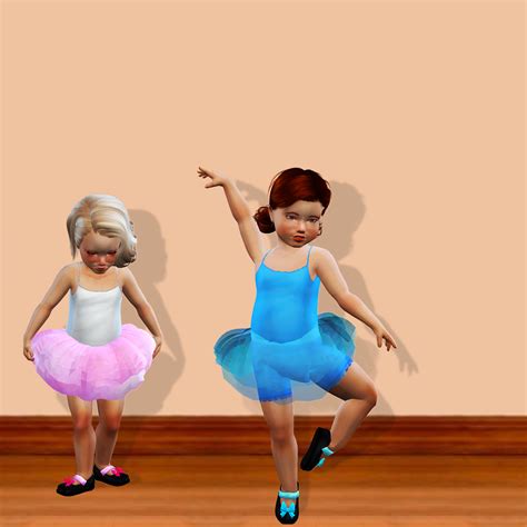 Ballerina Toddler Redheadsims Cc