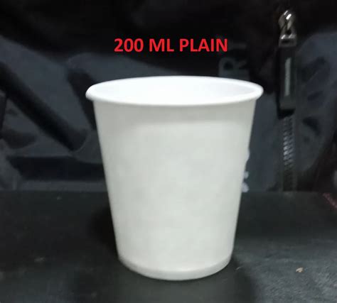 200 Ml Plain Paper Cup At Rs 0 55 Piece Akurdi Pune ID 16420236662