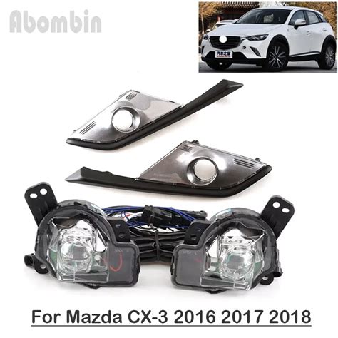 Kit De Feux Antibrouillard Avant Avec Faisceau De C Bles Pour Mazda Cx