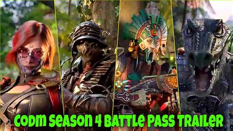 Codm Season 4 Battle Pass Trailer Leaks Codm Season 4 Character Leaks