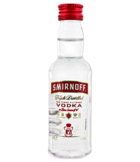 Smirnoff Smirnoff Red Label Triple Distilled Wodka 0 05L 37 5