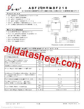 ABF28 Datasheet PDF DIYI Electronic Technology Co Ltd