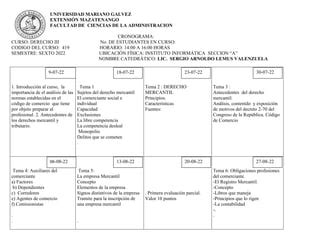 CRONOGRAMA DERECHO III 2022 Docx