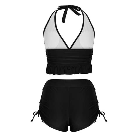 BeAi Trendy Swimsuits For Women Shorts Push Up Bikini Sets For Women Y K Resort Swimwear