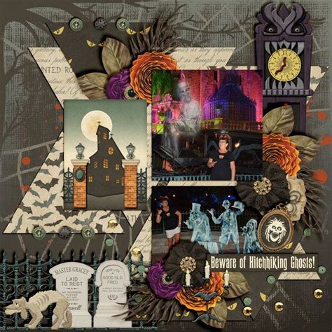 999 Happy Haunts By Magical Scraps Galore Pixie Plate Templates By