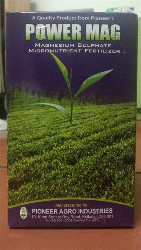 Magnesium Sulfate Fertilizer at best price in Kolkata by Pioneer Agro Industries | ID: 2340228573