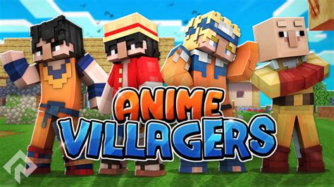 Anime Villagers By Rareloot Minecraft Skin Pack Minecraft