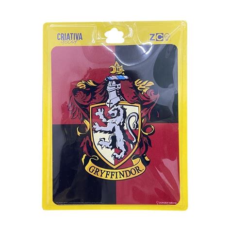 Placa Slim Metal Grifin Ria Casa Hogwarts Harry Potter X Submarino