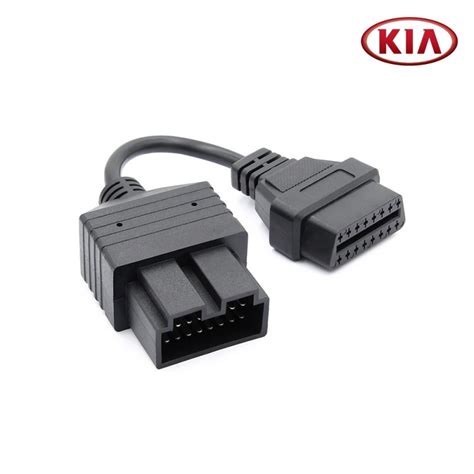 Adaptador Obd De Pines A Conector Obd Ii De Pines Para Autos Kia