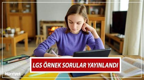 LGS örnek sorular nisan 2023 yayınlandı Sözel ve sayısal LGS örnek