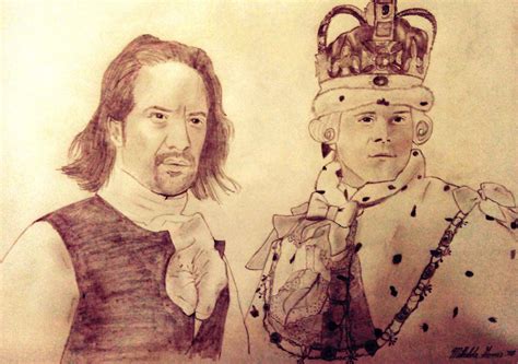 Hamilton and King George by SteadyLittleSoldier on DeviantArt