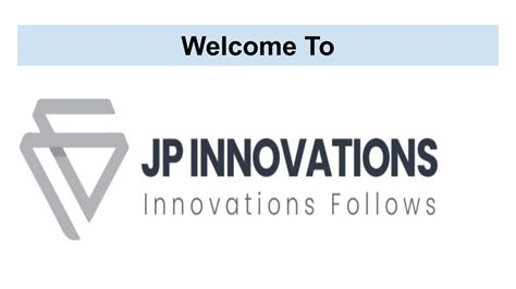 Jp Innovations By Jp Innovations Issuu