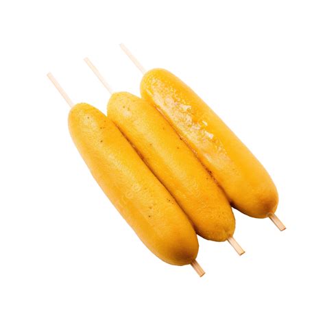 Corn Dog Korean Food Korean Corn Dog Street Png Transparent Image