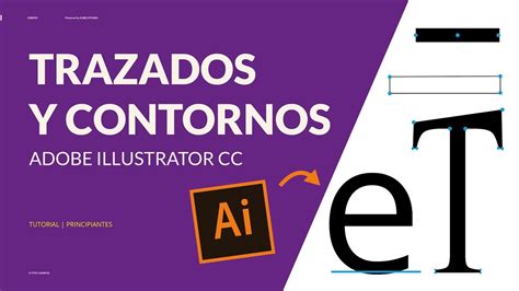 Contornear Trazados Y Crear Contornos En Fuentes Tipogr Ficas Youtube