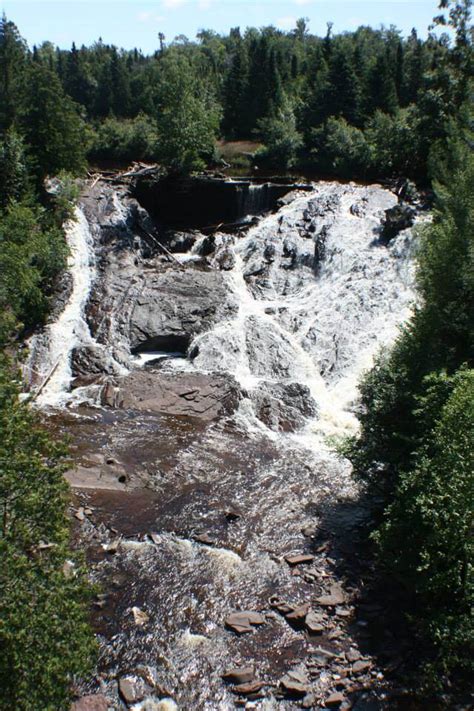 Eagle River Falls Lake Superior Circle Tour