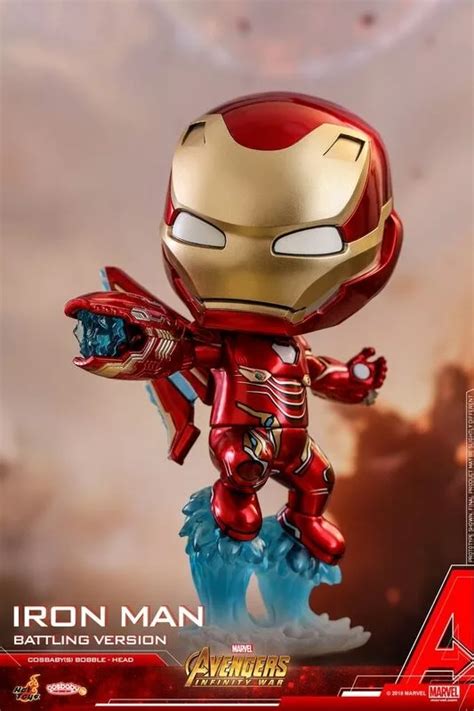 Doctor Strange Wong Iron Man And Iron Spider Cosbaby Bobbleheads Unveiled By Hot Toys