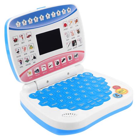 Kids Laptop Learning LED Screen Laptop Toy Learning Educational ...