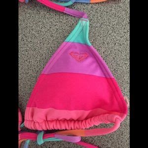 Roxy Swim Roxy Rainbow Stripe Bikini Set Poshmark