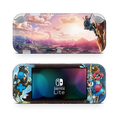 Breath Of The Wild Botw Game Skin For Nintendo Switch Lite Console