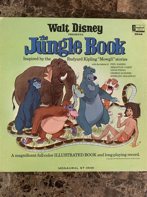 Mavin Walt Disney The Jungle Book 3948 VTG 1967