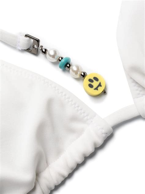 BARROW Logo Embellished Triangle Bikini Farfetch