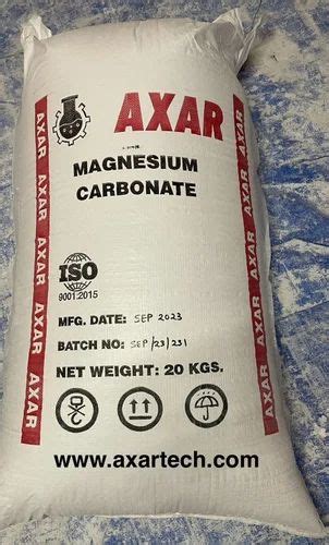 Pharma Grade Light Magnesium Carbonate Packaging Size At Rs