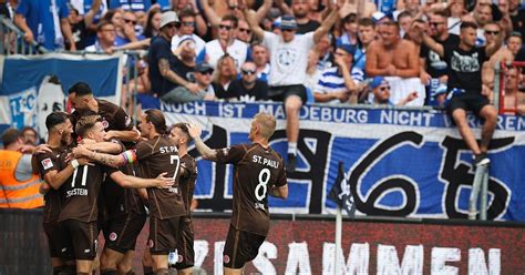 St Pauli Feiert Zweiten Heimsieg 3 0 Gegen Magdeburg Nw De