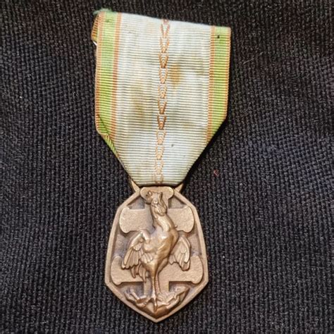 G Belle M Daille Militaire Comm Morative Guerre French