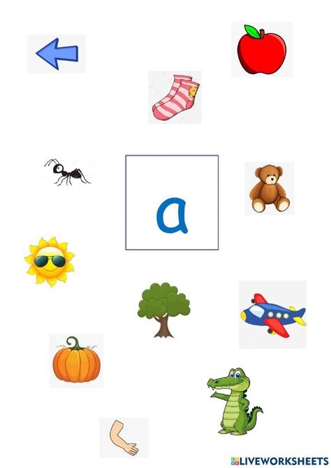 Jolly Phonics Group1 worksheet for Pre K | Live Worksheets