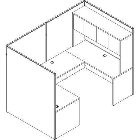 LLR 69382 Lorell Essentials Hutch With Doors Lorell Furniture