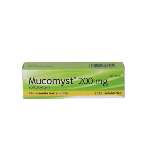 Mucomyst 200 mg – Ugleapotek