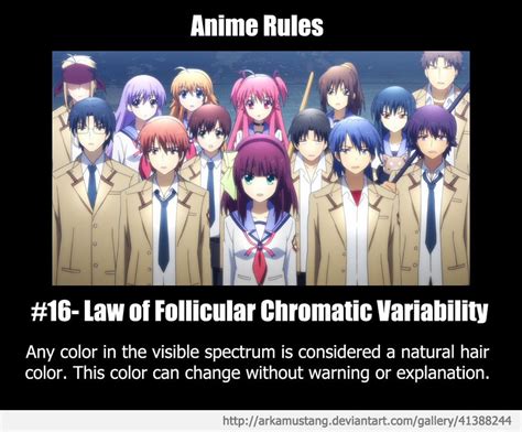 Anime Rule 16 By Arkamustang On Deviantart Anime Shows Anime Top 5 Anime